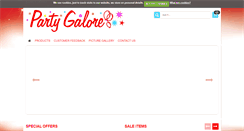 Desktop Screenshot of pinkpartygalore.co.uk